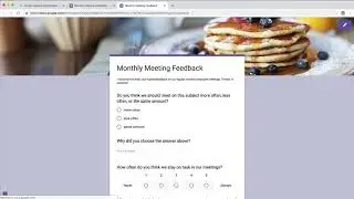 Ask for Feedback Using Google Forms