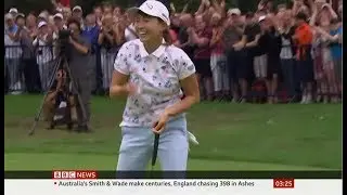Hinako Shibuno claims stunning win in British Open (UK/(Japan)) - BBC News - 5th August 2019