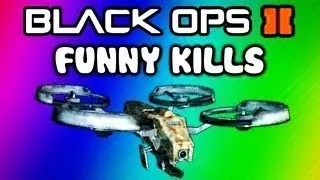 Black Ops 2 Funny Kills & Killcams 4 - Assault Shield Trap, Dragonfire, No Camping Trolling/Funtage