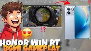 Honor Win RT BGMI Gameplay | Ultra Smooth Performance Test