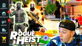 The NEXT BIG MOBILE GAME is HERE (Rogue Heist in INDIA)