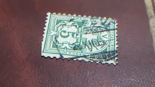 sellos HELV&Eacute;TICA 5 FRANCO SUIZOS 1880 APROXIMADAMENTE SUECIA