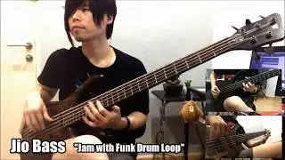 JioBass Jam with Funk Drum Loop