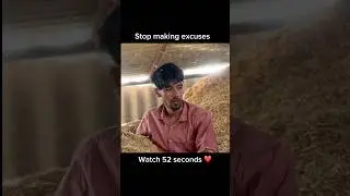 Stop making excuses(watch full video)❤️#motivation #shortsfeed