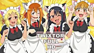 TWIXTOR NAGATORO | GAMO CHAN YOSHI E SAKURA - CENAS FULL HD scenes anime
