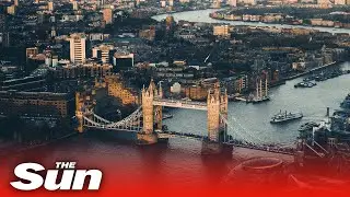 Views of COVID-19 lockdown London before Queen's address on coronavirus - Watch again