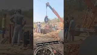 Pipe Jacking Pushing