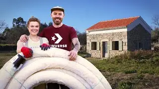IT'S FINISHED! Solving Damp Problem on Old Abandoned Cabin