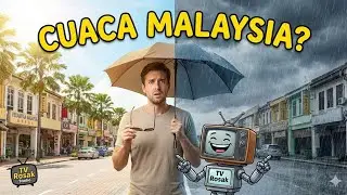 Cuaca Malaysia:  Pelancong Pun Give Up - Sekejap Panas, Sekejap Hujan 