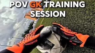 POV Goalkeeper Training | ADIDAS PREADTOR GOALKEEPER GLOVES 