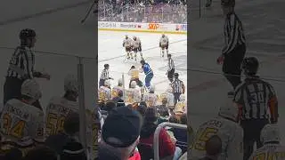 Tyrel Bauer #2 vs. Yanick Turcotte #20 #ahl #hockey #fight #tyrelbauer #yanickturcotte #fighting