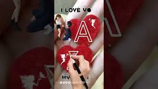 A Z Name Love Status 🥰😍#shorts #video #viral #trending 💖🌼