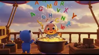 Baby Miro&rsquo;s Floating ABC Airship ✨ | Educational Kids Song & Animated Nursery Rhyme