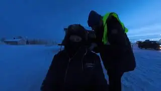 ICEHOTEL Dog sled ride from Kiruna Airport