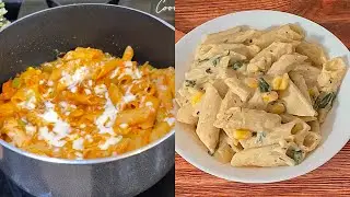 Best Chicken Cheese Pasta Recipe | White Sauce Pasta Recipe | Easy Tea Time Snacks Recipes