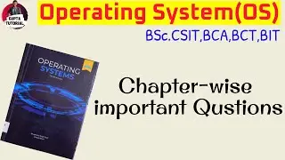 Operating System(OS) Chapter-wise important question || All important question ||