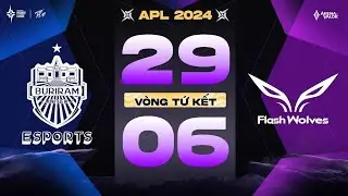 BURIRAM UNITED ESORTS VS FLASH WOLVES: THỰC LỰC C&Acirc;N BẰNG | V&Ograve;NG TỨ KẾT | APL 2024