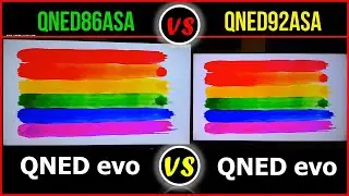 Battle TV Mini LED 2025 ! LG QNED evo MINI LED || QNED92ASA VS QNED86 ASA - Full Comparison Test
