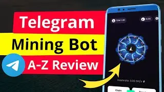 Telegram new Mining bot mini apps | telegram bot step by step review | telegram bot