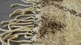 Vintage Moroccan Beni Ourain Rug SKU 383118 - ECARPETGALLERY