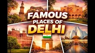 Famous Places of Delhi 🇮🇳 | Top Tourist Attractions You Must Visit!