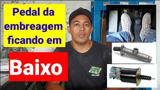 Pedal da embreagem ficando em Baixo quando Pisa nos caminhões e ônibus e carros
