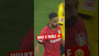 This tackle by Karim Bellarabi 3️⃣8️⃣😧
