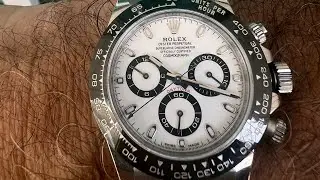 Rolex Daytona Panda Miami Unboxing 2023
