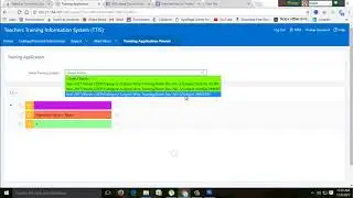 How to TTIS Subject Wise Teachears Training Apply 2