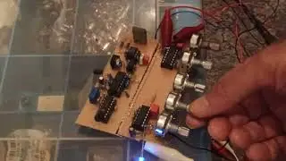 DIY Flanger feeded with a Schranz Mix