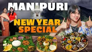 Manipuri Cheiraoba (New Year) Special Thali at Culture Cuisines, Delhi