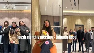 Monthly Meeting || Lady Realtor || Lalpurja Nepal 🌸✨