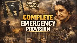 National Emergency: legislative, executive,& financial effect for UPSC | Complete Indian polity 