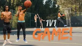 1v1 against D2 juco star ⭐️