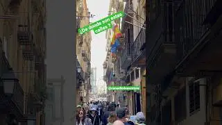 Las calles del Barrio G&oacute;tico son incre&iacute;bles 😍#barriogotico #espa&ntilde;a #barcelona #viajes #viajes