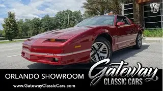 1986 Pontiac Firebird Trans Am For Sale Gateway Classic Cars Orlando1649