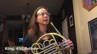 French Horn-Advanced Horn Duet: Kling #30 - La Chasse