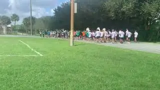 2023 Hidden Oaks Middle School Marching Band debut