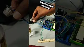 Temperature and Gas Monitoring device #arduino#arduinotutorial  #arduinorobot#temperaturecontrol