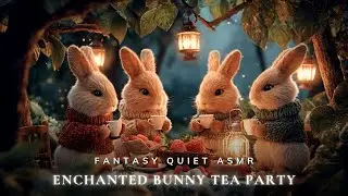 Enchanted Bunny Tea Party | Soft Piano & Cozy Forest Ambience for Deep Focus