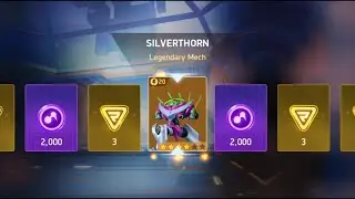 Legendary Mech Silverthorn Unlocked🔓|| Mech Arena Silverthorn Gameplay ||