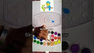 Creating A Teal-Like Hue🎨#ytshorts #shorts #ytvideo #ytfeed #ytshort #trending #reels #feed #art #yt