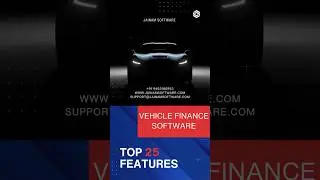 🚗 Top 25 Features of Vehicle Loan Software | Jainam Loan Management System #financesoftware