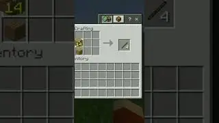 how to make oak boat with chest in Minecraft #shorts