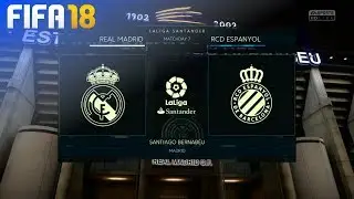 FIFA 18 - Real Madrid vs. RCD Espanyol @ Estadio Santiago Bernabéu