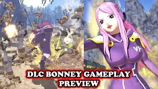 NEW DLC Bonney GAMEPLAY PREVIEW | One Piece Pirate Warriors 4 Egghead Pack