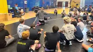 Omni Acosta. Osceola Wrestling Camp 2025 - Drag Drill
