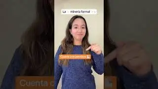Miner&iacute;a formal vs. Miner&iacute;a ilegal #youtubeshorts