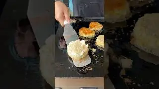 Cheesy Potato Pancakes #griddle #cooking #recipe