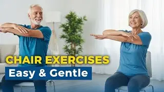 Gentle Chair Exercises for Sedentary People | Easy Seated Workout for Beginners & Seniors